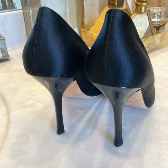 SOLD - Andrea Pfister sequin pumps, black, pointed toe, made in Italy, Sz 39/8.5 - Picture 12 of 13